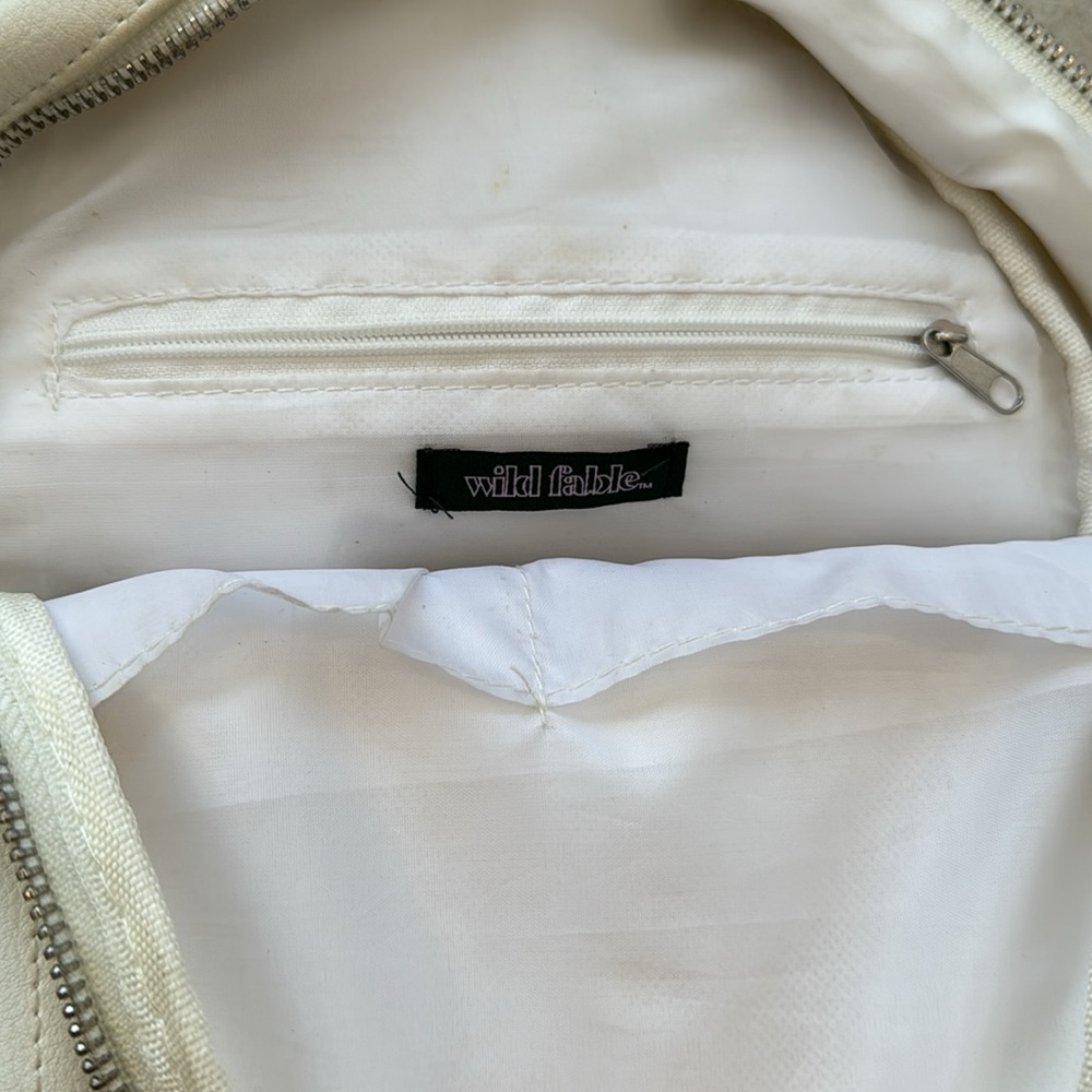 mini white target backpack - Picture 3 of 4